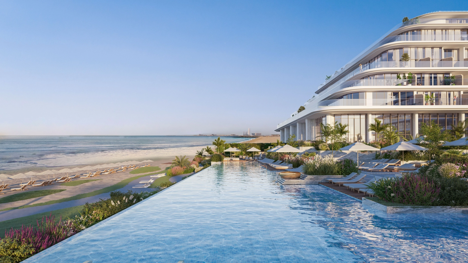 The first beachfront Gran Meliá property........